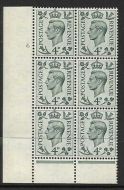 4d Grey-Green Cylinder 6 No Dot perf 6(I P) UNMOUNTED MINT MNH