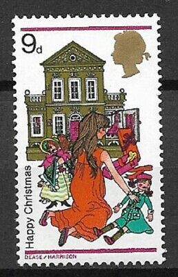 Sg 776f 1968 9d Christmas with missing phosphor UNMOUNTED MINT