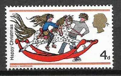 Sg 775e 1968 4d Christmas with missing phosphor UNMOUNTED MINT