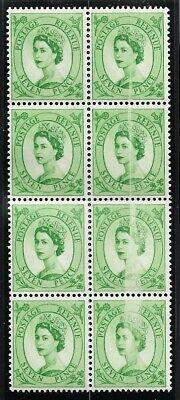 S116 7d Wilding Wmk crowns with Dr Blade Flaw UNMOUNTED MINT
