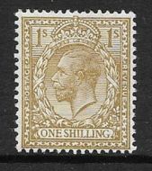 N32(1) 1 - Bistre Royal Cypher Single UNMOUNTED MINT