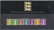 1991 Royal Mail Definitive Stamps Pack no. 25 Presentation pack UNMOUNTED MINT