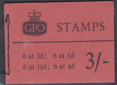 M28p 3 - Green phosphor GPO stamps booklet UNMOUNTED MINT MNH