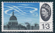 Sg680p B.O.B 1965 Phosphor shift Unlisted Variety - MNH