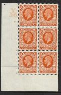 1934 2d Photogravure cyl blk Y36 10 No Dot perf 5(E I) UNMOUNTED MINT