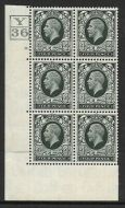 1934 4d Photogravure Control Y36 11 Dot perf type 5 4 bar UNMOUNTED MINT