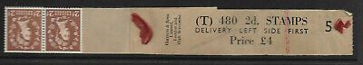 2d Edward Crown watermark sideways Delivery Coil leader T 5 MNH