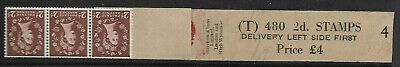 2d Edward Crown watermark sideways Delivery Coil leader T 4 MNH