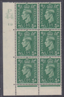 ½d Green cylinder Block Control P44 132 Dot 6B(E P) UNMOUNTED MINT MNH