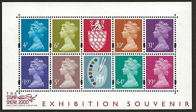 MS2146 2000 Stamp Show - Mathews Palette miniature sheet UNMOUNTED MINT