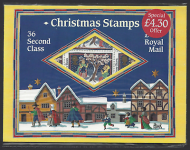 1342eu 1986 Christmas folder new never opened