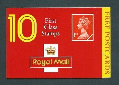 HD13 10 x 1st Class Barcode Booklet - Complete - No Cylinder