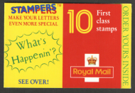 HD19 10 x 1st Class Barcode Booklet - Complete - No Cylinder
