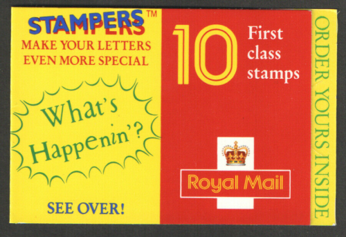 HD19 10 x 1st Class Barcode Booklet - Complete - No Cylinder