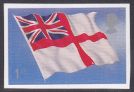 PM4 2001 Sg2208 White Ensign 1st class stamp out of booklet - self adhesive