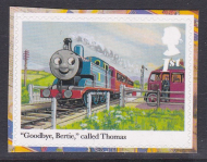 PM29 2011 Sg3194 Thomas 1st class stamp out of booklet - self adhesive