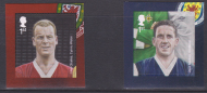 PM41 2013 Sg3488-33480  Football 1st class stamps out of booklet - self adhesive