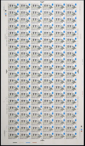 1969  Notable Anniversaries 5d Complete Sheet UNMOUNTED MINT MNH