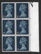 5d Pre-Decimal machin with PH1 LH margin UNMOUNTED MINT MNH