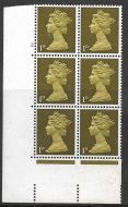 1d Pre-decimal Machin missing phosphor cyl 2 No Dot UNMOUNTED MINT/MNH