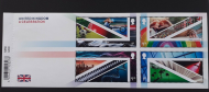 MS4476a 2021 UK celebration miniature sheet  Barcode UNMOUNTED MINT MNH