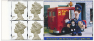 2000 HB19 Postman Pat 4 x 1st Class Booklet Pane