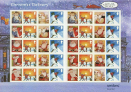 LS21 GB 2004 Christmas Smiler sheet UNMOUNTED MINT MNH