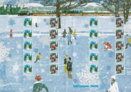 LS34 2006 Christmas Smiler sheet UNMOUNTED MINT
