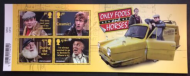 ms4485a 2021 Only Fools and horses miniature sheet barcode UNMOUNTED MINT