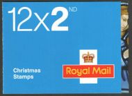 LX37 2009 Christmas Barcode Booklet - 12 x 2nd Class - Cylinder D1D1D1D1D1