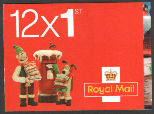LX40 2010 Christmas Barcode Booklet - 12 x 2nd Class - complete With Cylinder