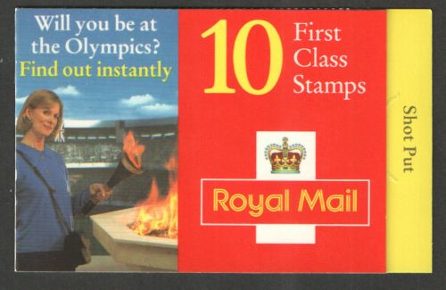 HD31 1996 Shot Put 10 x 1st Class NVI Booklet - complete - Cylinder B11