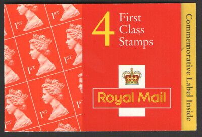 HB15 4 x 1st Class Barcode Booklet (Commemorative label) - Cylinder W56W59W69