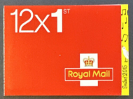 QB1 2015 Smilers Barcode Booklet 12 x 1st - Complete