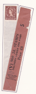 S40V 2d Edward Crown watermark sideways Delivery Coil leader V 5 MNH Gummed
