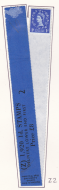 1d Edward Crown watermark Vertical Delivery Coil leader Z 2 MNH