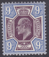 sg308 m41(4)  9d Slate purple + cobalt blue Somerset House UNMOUNTED MINT MNH