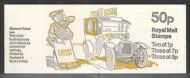 FB3b 1978 Clement-Talbot Royal Mail 50p Decimal Machin Folded Booklet