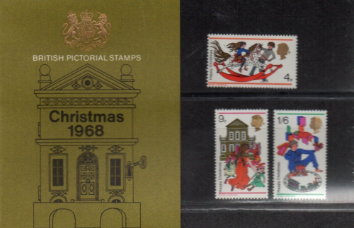 1968 Christmas presentation pack Unmounted Mint Sealed