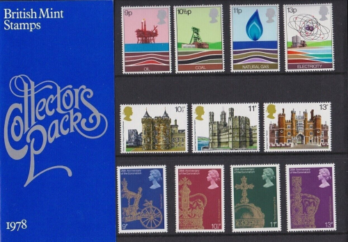 1978 collectors pack royal mail Presentation Pack Unmounted Mint