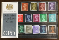 1971 Low Value Definitive Presentation pack UNMOUNTED MINT