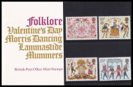 1981 Folklore presentation pack UNMOUNTED MINT