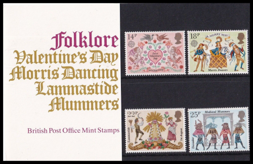 1981 Folklore presentation pack UNMOUNTED MINT