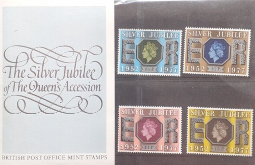 1977 The Silver Jubilee Presentation Pack Unmounted Mint