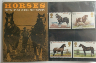 1978 25th Horses Presentation Pack Unmounted Mint