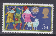 1969 Sg813Ey 5d Christmas Missing Phosphor UNMOUNTED MINT [SN]