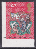 1970 Sg838 4d Christmas phosphor Omitted UNMOUNTED MINT [SN]