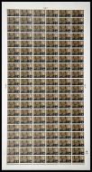 Sg661 1965 4d Churchill Ordinary  full sheet cylinder No Dot UNMOUNTED MINT