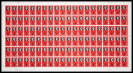 sg623b 1961 POSB 2½d Cylinder 1F Forehead retouch Row 4 19 unmounted mint
