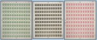 SG835-SG837 1970 Philympia - Complete Sheets - Full set U M NEVER FOLDED